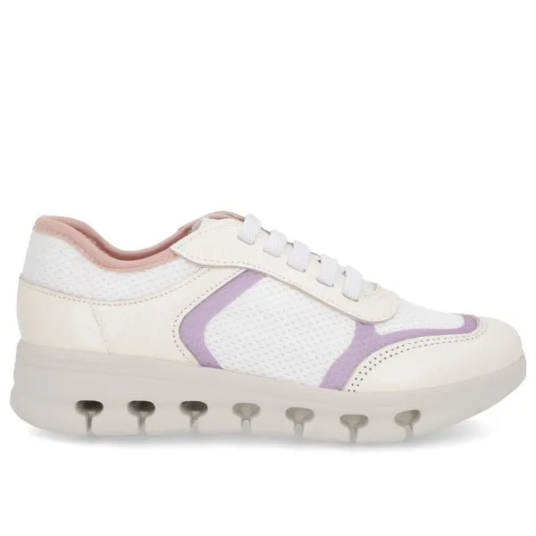 Tênis Básico Off-White Couro Tecido 40