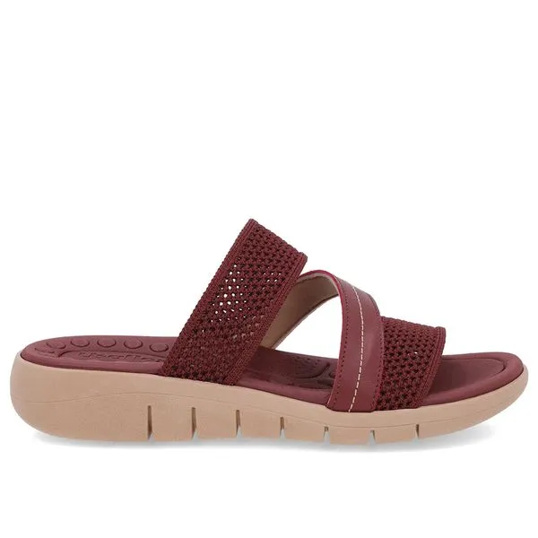 Tamanco Sem Salto Tricot Vermelho 37