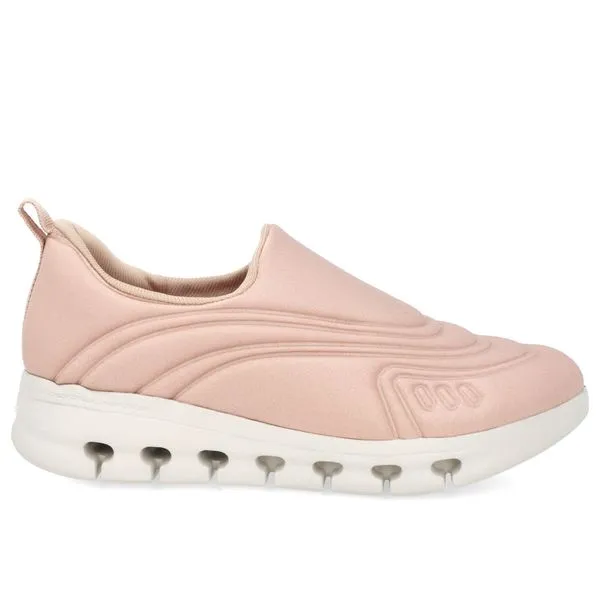 Tênis Slip On Rosa Elastano Detalhes 40