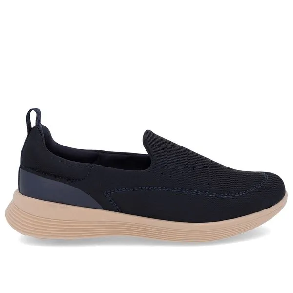 Tênis Básico Azul Elastano Furos 38