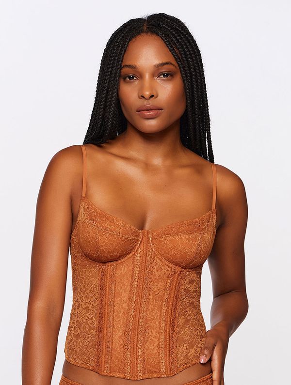 Corselet Leve com Aro Oasis CONHAQUE 46