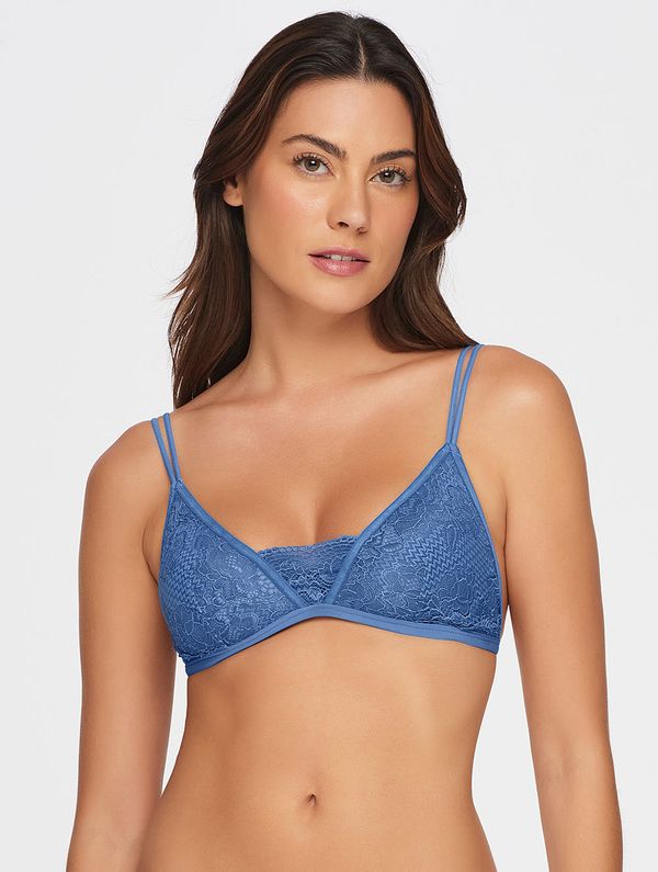 Top Leve Lace Lover AZUL DENIN M