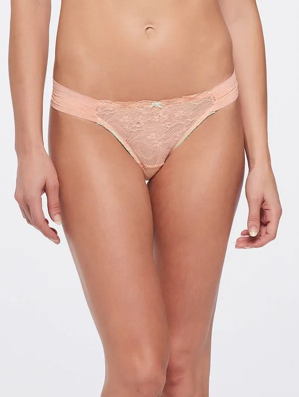 Calcinha Biquíni Lateral Dupla True Romance ROSA OFF P