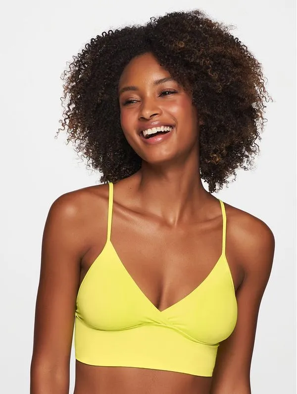Top com Bojo Removível Harmony LIMA (AMARELO) P