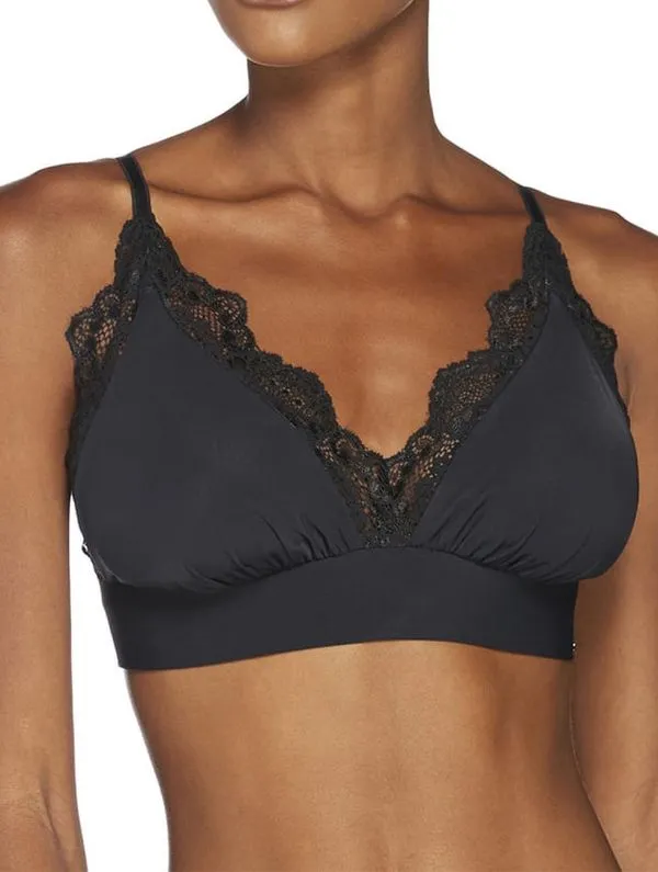 Sutiã Leve com Bojo Removível Liso Animal Print PRETO G