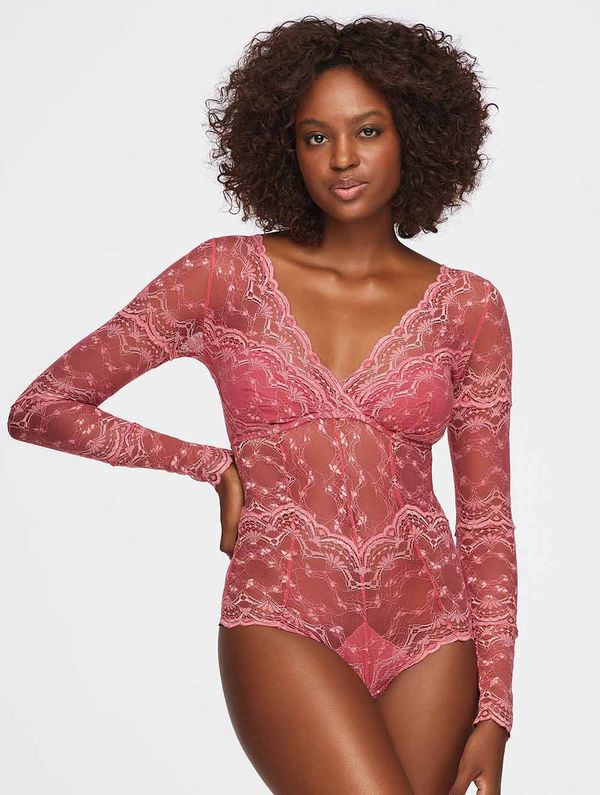Body Manga Longa com Bojo Removível Pétala LIRIS XG