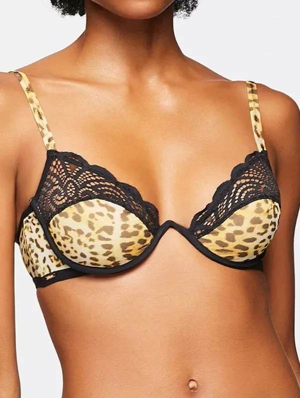Sutiã Leve Com Aro Life Print YELLOW PRINT 48