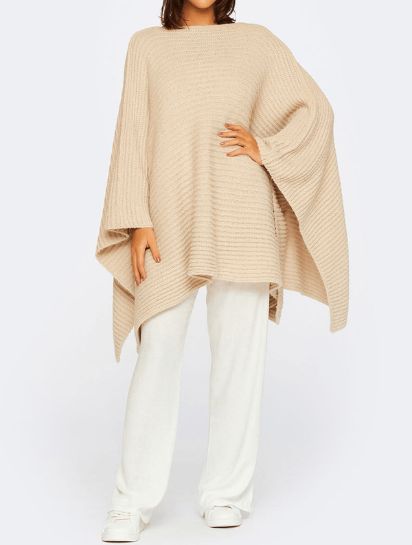 Poncho Tricot Atelier LINHO U