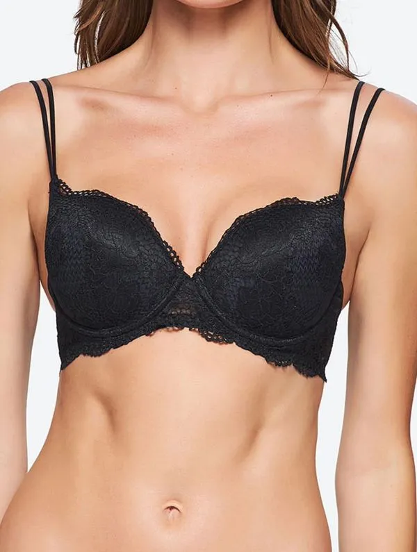 Sutiã Bojo Base Lace Lover - Copa B PRETO 46