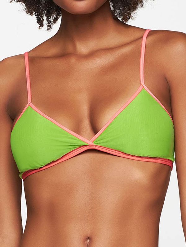 Top Leve Com Bojo Removível Glow LIMAO (VERDE) M