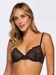 Sutiã Leve Com Aro Glam PRETO 44