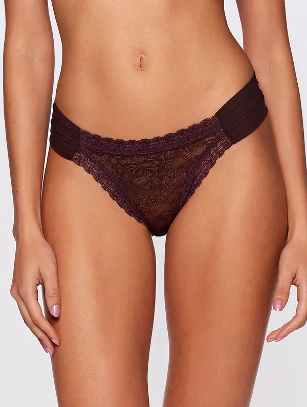 Calcinha Biquíni Lateral Dupla Oasis PLUM PERFECT G