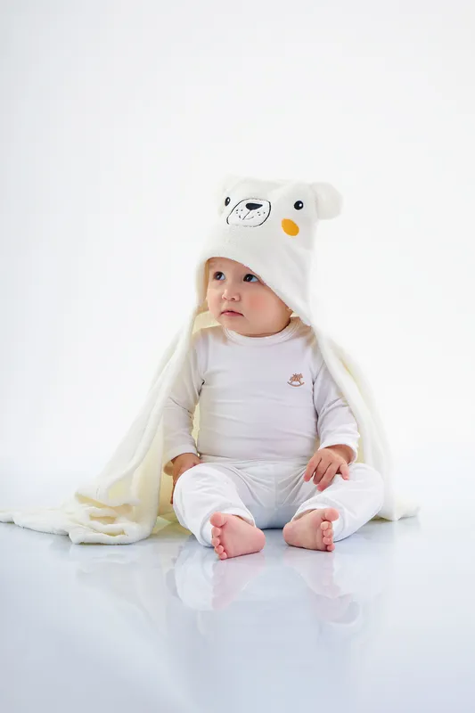 Manta em Pelo Sintético (Off White) Up Baby