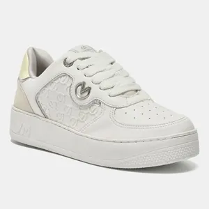 Tênis Street Amarelo e branco e off white e prata 209-008-11 39
