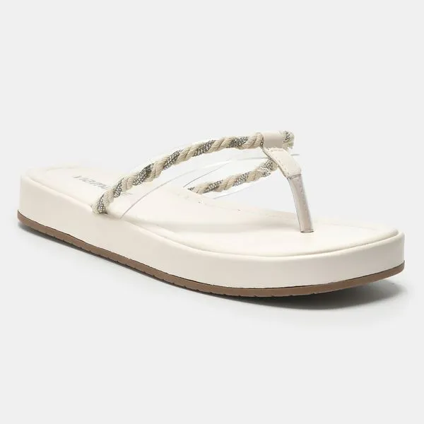 Sandália Papete Off white 109-020-01 35