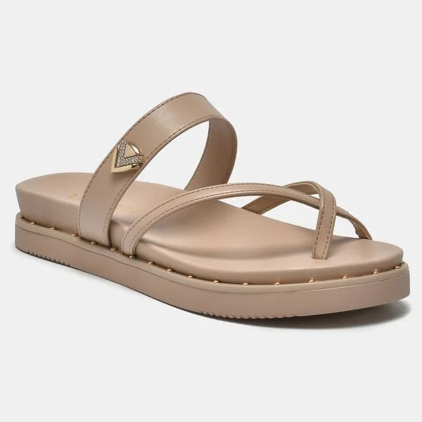 Sandália Papete Creme 169-029-01 36