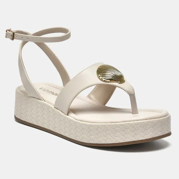 Sandália Plataforma Off white 312-010-01 40