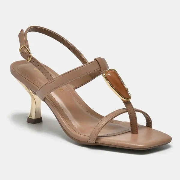 Sandália Social Creme 177-044-04 38