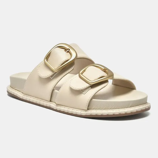 Sandália Papete Off white 315-006-01 34