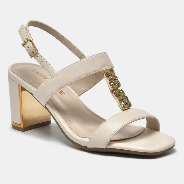 Sandália Social Off white 269-011-01 34
