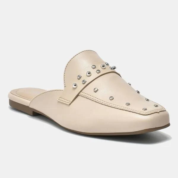Tamanco Mule Bege 124-007-01 35