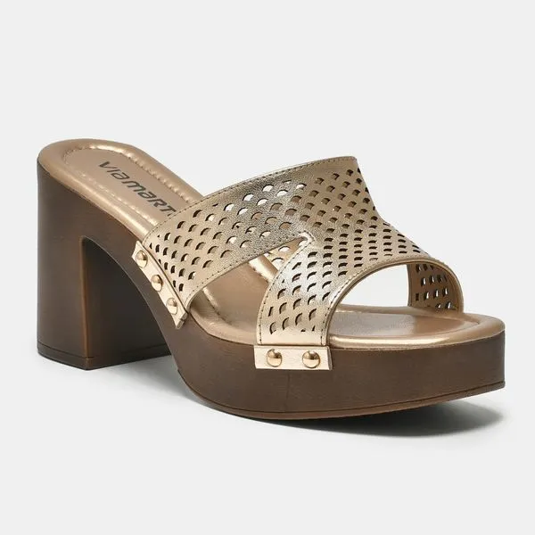 Tamanco Dourado 311-004-01 35