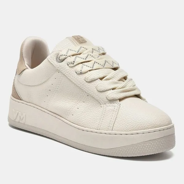 Tênis Street Bege e off white e prata 210-001-02 34