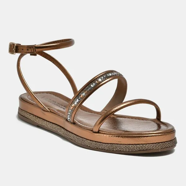 Sandália Papete Bronze 119-006-01 40