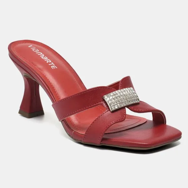 Tamanco Mule Vermelho 105-031-01 35