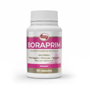 BORAPRIM®: Mix de óleos de prímula, borragem e gergelim 30 Cápsulas
