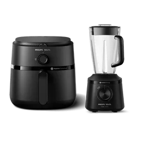 Fritadeira Airfryer Série 1000 XL + Liquidificador Série 3000 Turbo Philips Walita