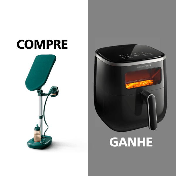 Compre All In One Multifunção Série 6000 Ganhe Fritadeira Airfryer com visor Série 3000