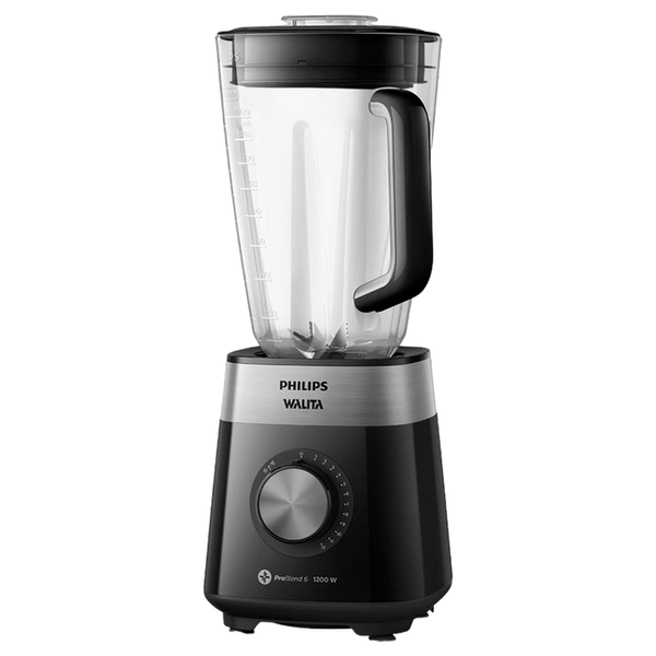 Liquidificador Philips Walita Série 5000 1200W 2 Litros 12 Velocidades Preto - RI2242/92 220V