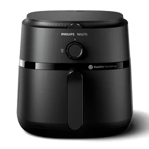 Fritadeira Sem Óleo Airfryer Série 1000 XL Philips Walita Preta 1700W - NA130/09 220V