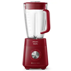 Liquidificador Philips Walita 5000 Series, 5 Velocidades + Pulsar, 1200W, Vermelho - RI2240/40 220V