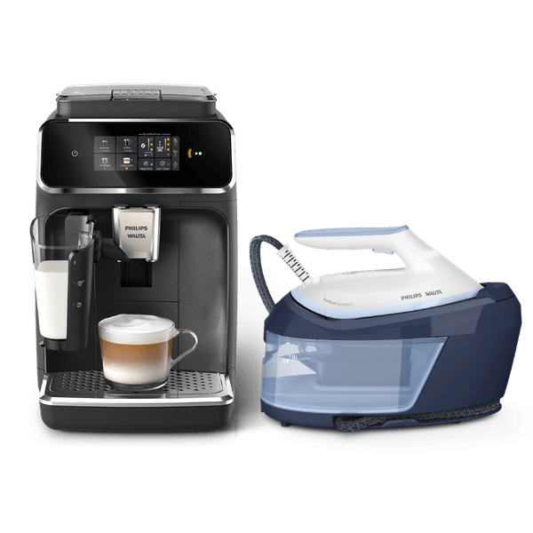 Cafeteira Espresso Série 2300 + PerfectCare Série 6000 Azul