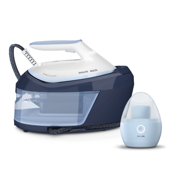 Ferro de Passar PerfectCare Série 6000 + Papa Bolinhas Philips Walita Recarregável