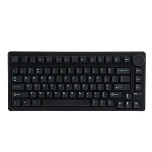 Teclado Mecânico Epomaker QK81 - Black Green (Switch Wisterial Linear)