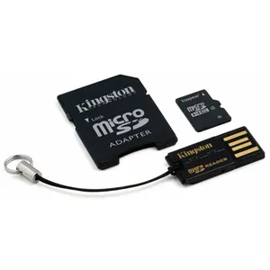 Cartão de memória - microSDHC - 8GB - Kingston - MBLY4G2/8GB