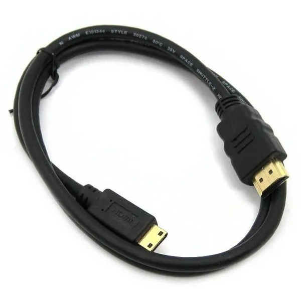 Cabo Adaptador de Vídeo - Mini-HDMI > HDMI - 90cm - Bytecc - HM-MINI3