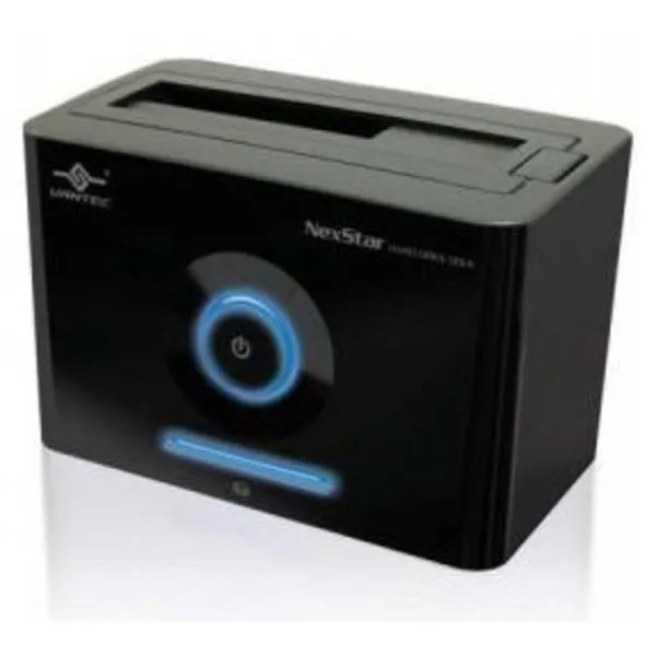Doca 2.5pol/3.5pol SATA > USB2.0/e-SATA/Firewire Vantec NexStar - Preta - NST-D100UFS