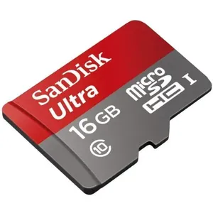 Cartão de memória - microSDHC - 16GB - Sandisk Ultra - SDSDQUAN-016G-G4A