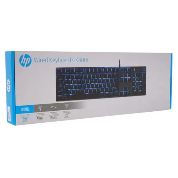 Teclado Mecânico - USB - HP - GK400F