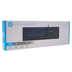 Teclado Mecânico - USB - HP - GK400F