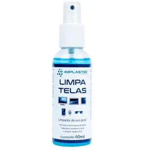 Limpador p/ Display - Implastec Clean Limpa Telas