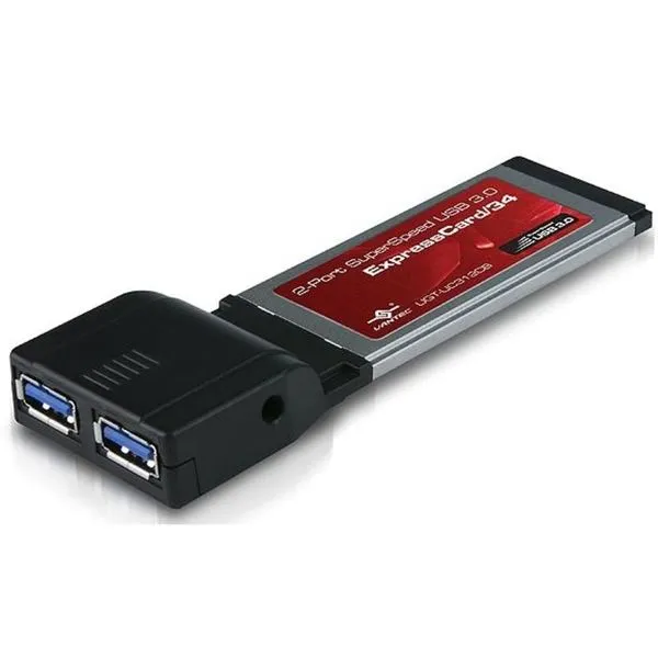 Controladora USB 3.0 - ExpressCard - Vantec SuperSpeed - UGT-UC312CB