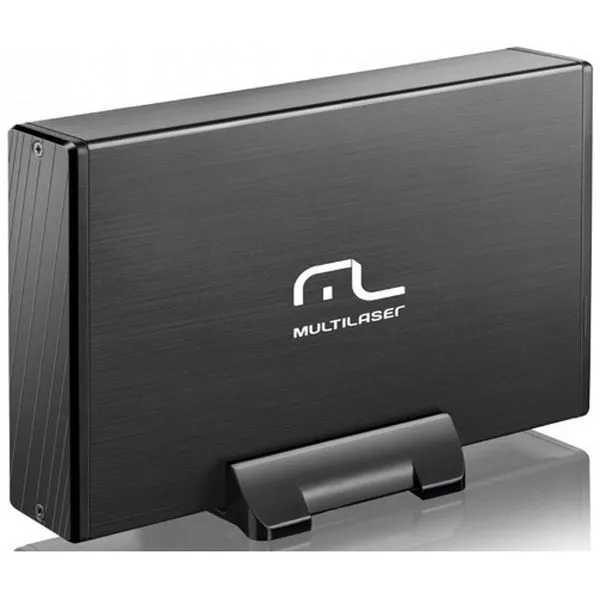 Gaveta Externa 3.5pol SATA > USB - Multilaser - GA119 (c/ cooler, Preto)