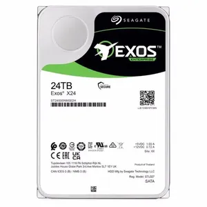 HD 24TB SATA Seagate Exos X22 Enterprise Capacity - ST24000NM002H (3,5pol, 6Gb/s, 7.200 RPM, 512MB Cache)