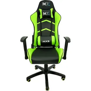 Cadeira Gamer Mymax MX5 MGCH-MX5/GR (Preto/Verde, até 150kg, encosto e braços ajustáveis)