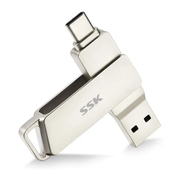Pendrive USB-C/USB 3.0 SSK - 64GB - FDU050